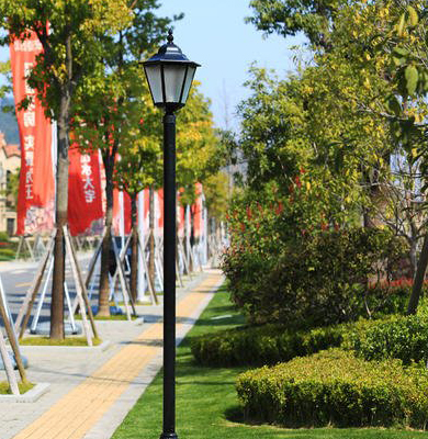 于田庭院灯