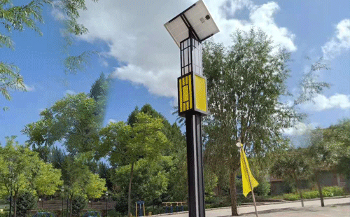 于田智慧路灯安装